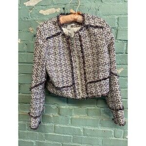 Women's Jacket Medium Carolina‎ Belle Montreal Multicolored Zip Up
